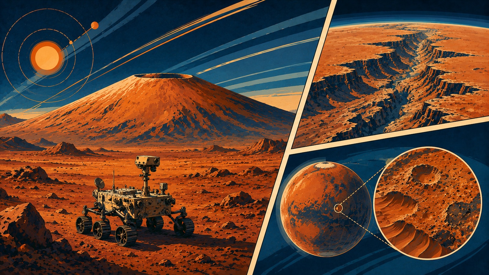 Wie sieht es auf dem Mars aus