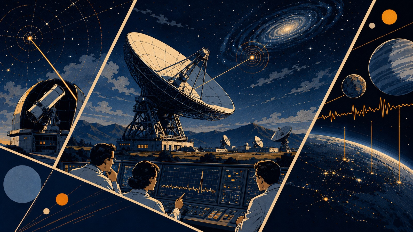 Wie sucht SETI nach ausserirdischem Leben
