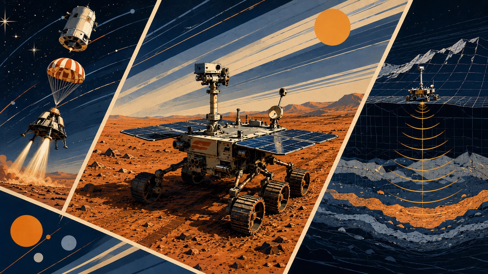 Zhurong Was geschah mit Chinas Mars-Rover