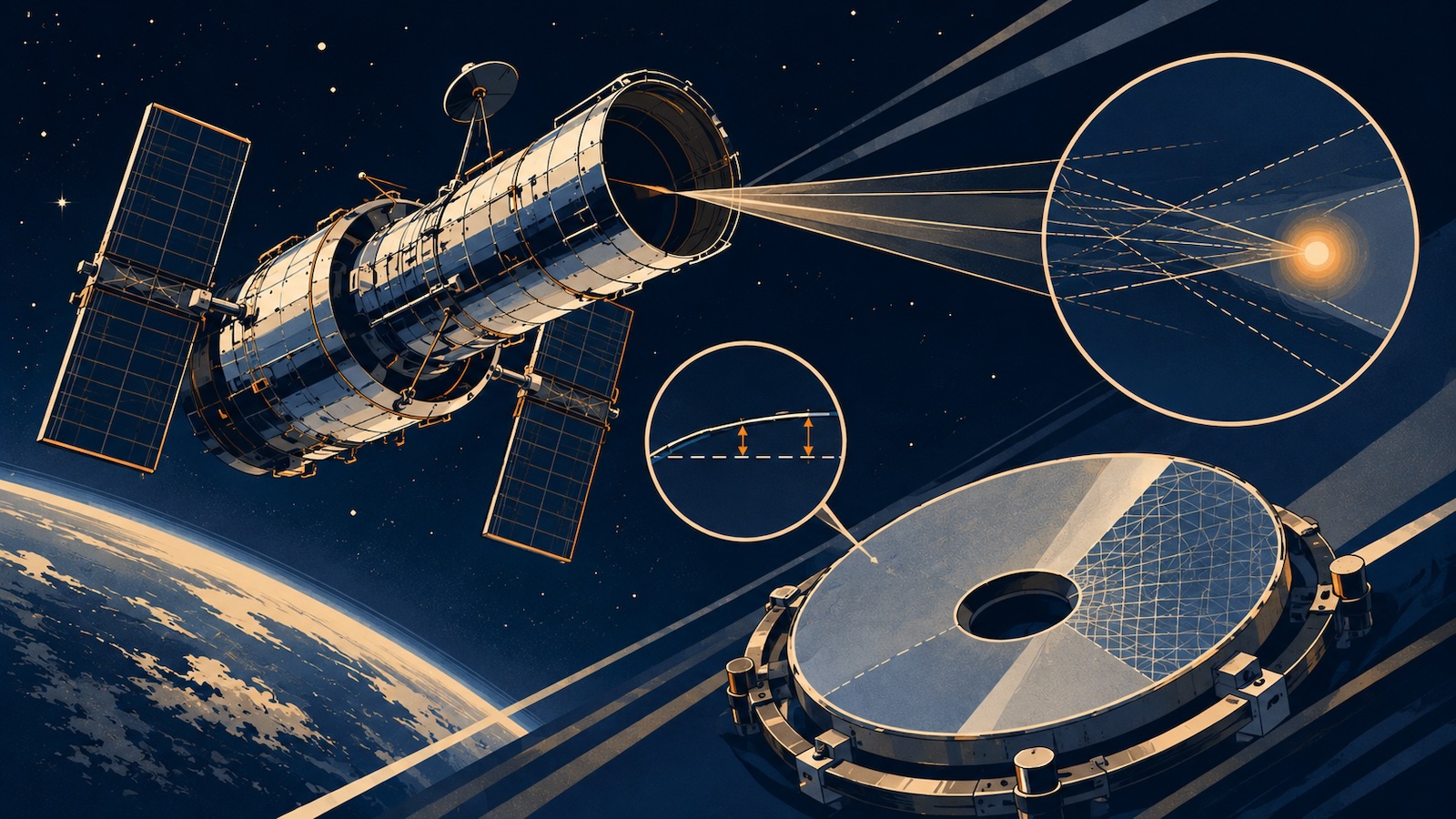 Das kurzsichtige Weltraumteleskop Hubble