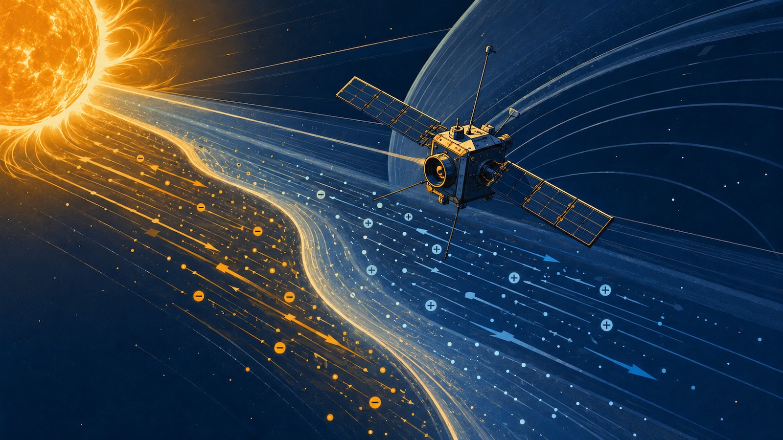 Solar Orbiter entdeckt Teilchensortierung im Sonnenwind