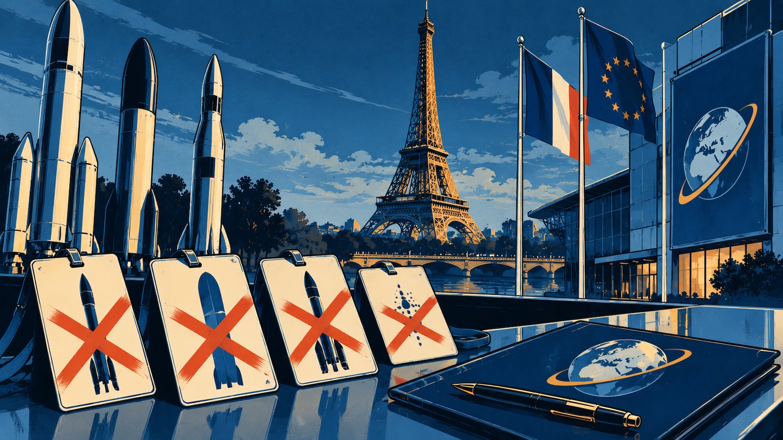 SpaceX und Blue Origin sagen Teilnahme am Pariser Weltraumgipfel ab