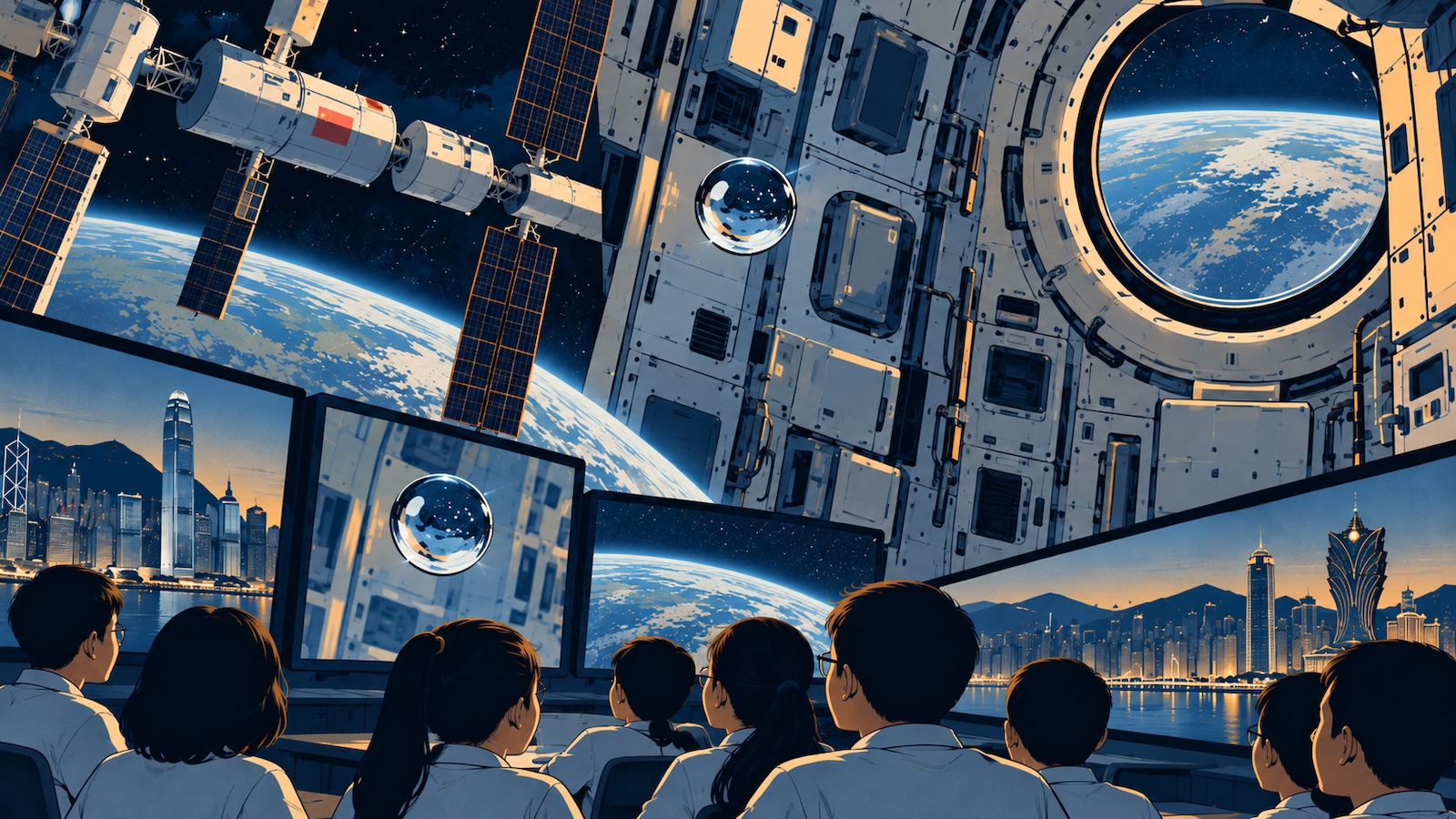 Tiangong bringt Weltraumexperimente ins Klassenzimmer
