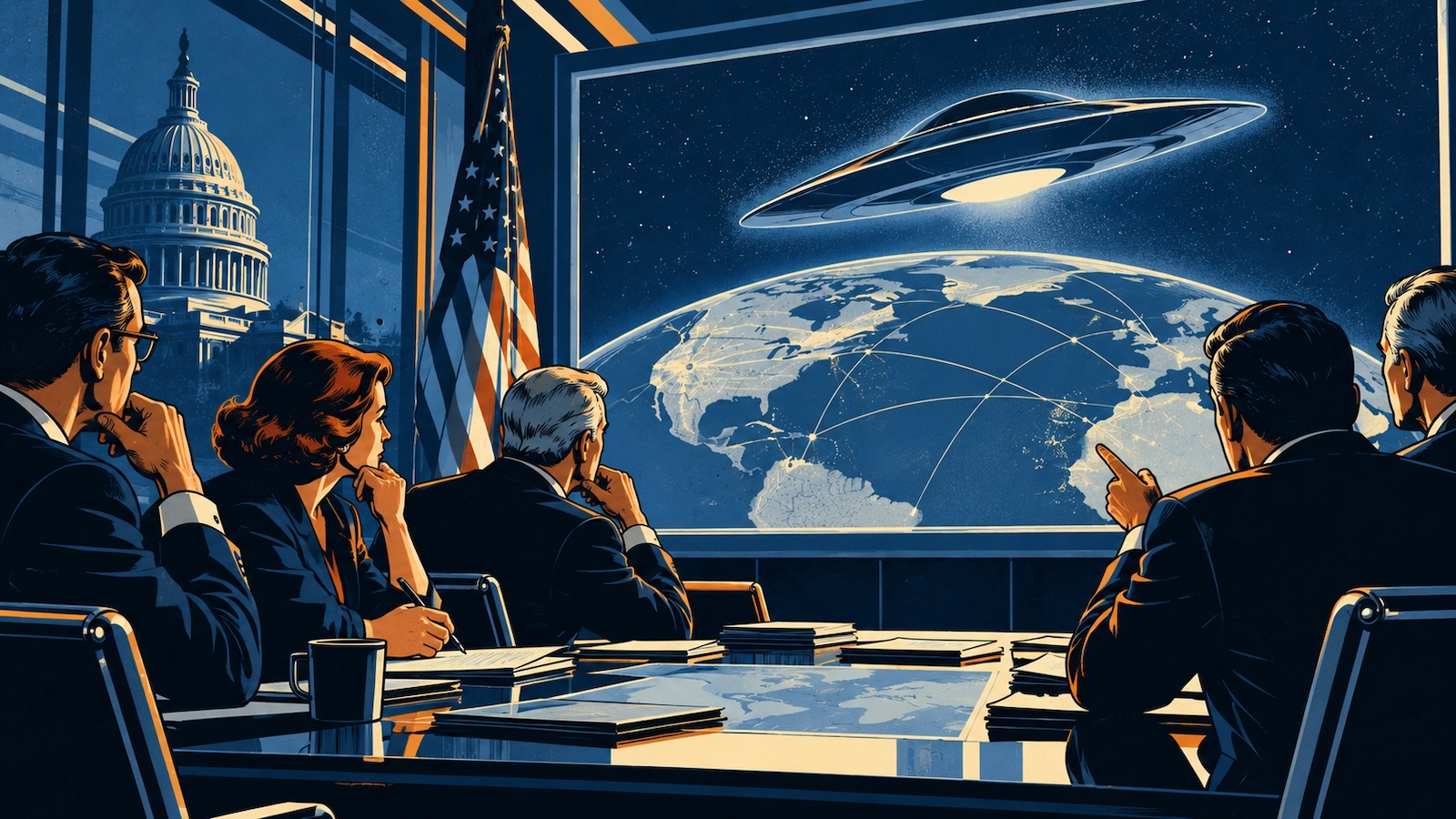 US-Regierung hat offenbar Plan für moegliche Bestaetigung nicht-menschlicher Intelligenz